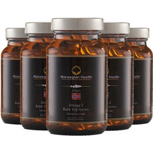 Norwegian Health Omega-3 60 Kapsül 1000 mg x 5 Adet