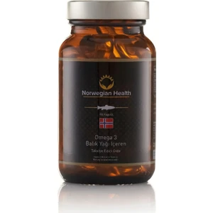Norwegian Health Omega-3 60 Kapsül 1000 mg