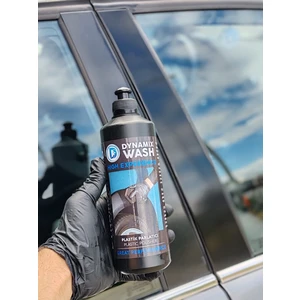 Dynamix Wash Yüksek Kaliteli Plastik Yenileme ve Sünger 2'li set 500 ml Plastic Polisher