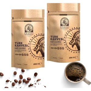 2 Paket Dağ Çilekli Türk Kahvesi 200 G
