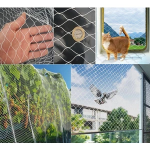 Polatoğlu Tarım 3 x 7 Metre Kuş Filesi, Balkon Filesi, Kedi Filesi, Kuş Önleme Filesi, Kuş Kedi Filesi, Balkon Kuş Önleme Filesi