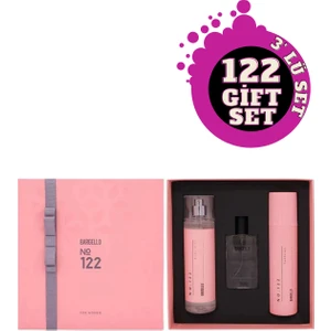 122 Edp Erkek Parfüm + NO:122 Vücut Spreyi + NO:122 Deodorant