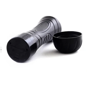 Pembe Tilki Silikon Fener Tipi Titreşimli Suni Vajina Mastürbatör