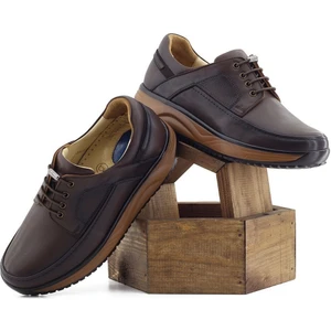 Deri Erkek Günlük Yürüyüş Ayakkabısı - 1853 Kahve