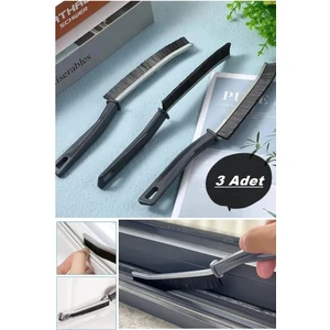 3 Adet Çok Amaçlı Multi Ince Temizlik Fırçası Derz Arası Banyo Mutfak Lavabo Detay Temizleme Fırçası