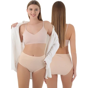 Merry Secrets 1'li Paket Ribana Yüksek Bel Kadın Bato Külot