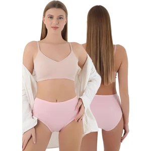 Merry Secrets 1'li Paket Ribana Yüksek Bel Kadın Bato Külot