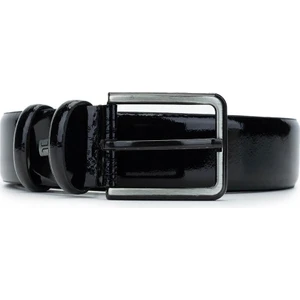 Tamer Tanca Erkek Deri Siyah Rugan Kemer 171 01 Bttl Erk Kemer Sıyah Rugan