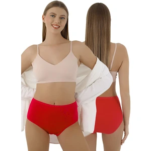 Merry Secrets 1'li Paket Ribana Yüksek Bel Kadın Bato Külot