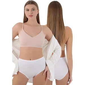 Merry Secrets 1'li Paket Ribana Yüksek Bel Kadın Bato Külot