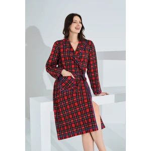 Kadın Sabahlık Ekose 99215