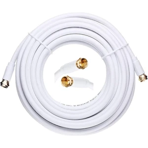 5 Metre RG6U6 Full Hd 3D 4K Anten Tv Çanak Lnb Uydu Kablosu Iki Ucu F Konnetkör