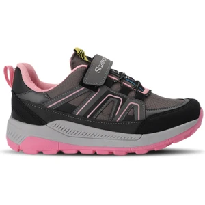 KROSS KTN Kız Çocuk Sneaker Koşu & Yürüyüş Ayakkabısı Koyu Gri / Pembe