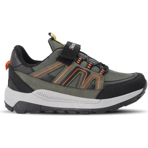 KROSS KTN Unisex Çocuk Sneaker Koşu & Yürüyüş Ayakkabısı Haki / Turuncu