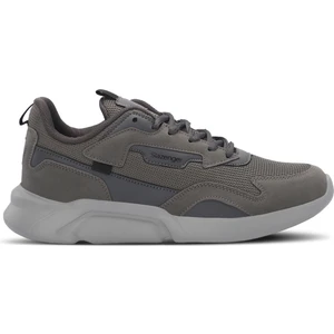 OPTION Erkek Sneaker Koşu & Yürüyüş Ayakkabısı Koyu Gri