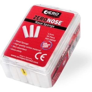 Zero Sports Med Zero Nose - Burun Tamponu 50'li