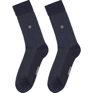 Erkek Lacivert Uzun Bambu Çorap 000A2C35046F