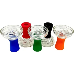 Nargile Store Silikonlu Kalın Cam Nargile Lülesi