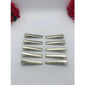Metal Pens Toka 10 Adet-Timsah Toka 4,5 cm Hand Made Toka Yapımı