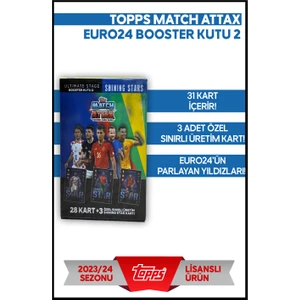 Mythos Cards Euro 2024  / Match Attax - Booster Tin 2 - Shining Stars