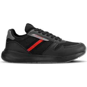 FRANJO Erkek Sneaker Koşu & Yürüyüş Ayakkabısı Siyah / Siyah