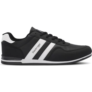 OMEGA IN Büyük Beden Erkek Sneaker Koşu & Yürüyüş Ayakkabısı Siyah / Beyaz