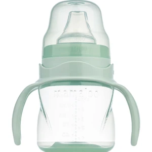 Damlatmaz Eğitici Kulplu Bardak, 160 ml, Powder Green, 1 Adet