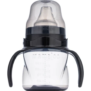Damlatmaz Eğitici Kulplu Bardak, 160 ml, Siyah, 1 Adet