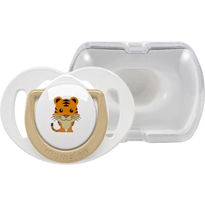 Ortodontik Damaklı Emzik, Kaplan, 6+ Ay, Emzik Saklama Kutusu, 1 Adet