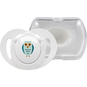Ortodontik Damaklı Emzik, Baykuş, 6+ Ay, Emzik Saklama Kutusu, 1 Adet