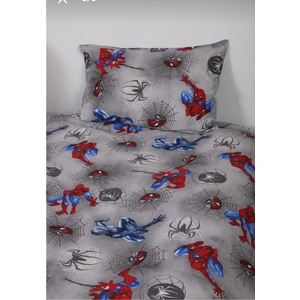 Örümcek Adam Tek Kişilik Çarşafı Lastikli Nevresim Tk.