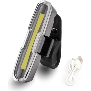 Forte Gt Bisiklet USB Şarjlı LED Kırmızı Beyaz Xbyc 6017