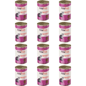 Tavuklu Yavru Kedi Konservesi 400 gr x 12 Adet