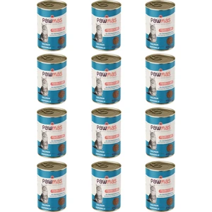 Somonlu Kısırlaştırılmış Yetişkin Kedi Konservesi 400 gr x 12 Adet