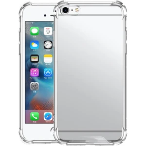 Kzy Apple iPhone 6 Kapak Kamera Bölümü Açık Airbag Antishock Köşe Korumalı Şeffaf Silikon Kılıf