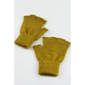 Unisex Ucu Kesik Yün Eldiven