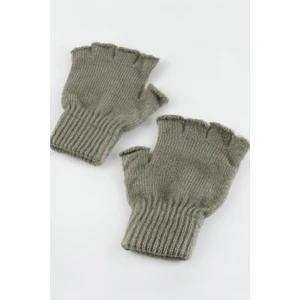 Unisex Ucu Kesik Yün Eldiven