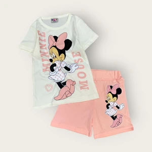 Minnie Mouse Şortlu Kız Çocuk Takım