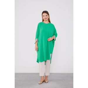 Benetton Kolları Nakışlı AirobinTunik