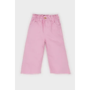 Kız Bebek Wide Leg Geniş Bol Paça Gabardin Pantolon D9365A525SP