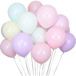 Parti Denizim Makaron Balon Soft Balon 25 Adet