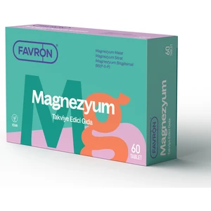 Magnezyum Takviye Edici Gıda 60 Tablet