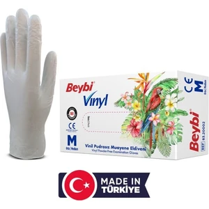 Vinil Pudrasız Muayene Eldiven Mdr 100'lük -2 Kutu