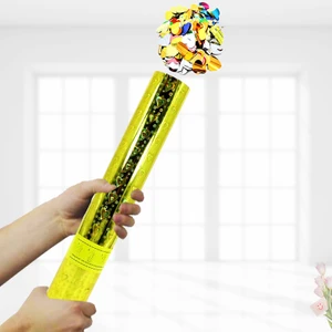 Süsle Bebek ve Parti Kalpli Altın Konfeti 30 cm