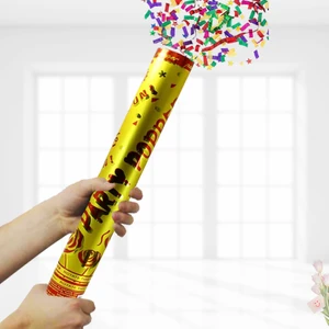 Süsle Bebek ve Parti Kağıt ve Metalize Parçalı Konfeti 50 cm