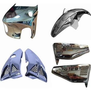 Cg Nikel Dörtlü Set Sakal Bıyık Çamurluk Yan Kapak