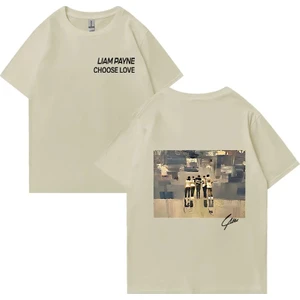 Tarz Sokak Liam Payne Choose Love Graphic T Shirt Men's Retro High Quality Fashion T-Shirts Y2K  O