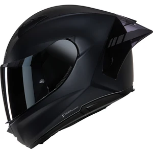 N60-6 Sport Argento 333 Kapalı Kask Mat Siyah Gümüş Cam