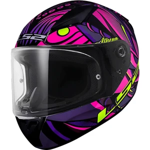 Ls2 Rapıd 2 Athena Siyah-Mor Kask