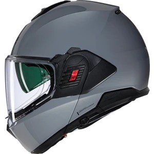N120-1 Classıco 303 Çenesi Arkaya Açılır Kask Parlak Gri